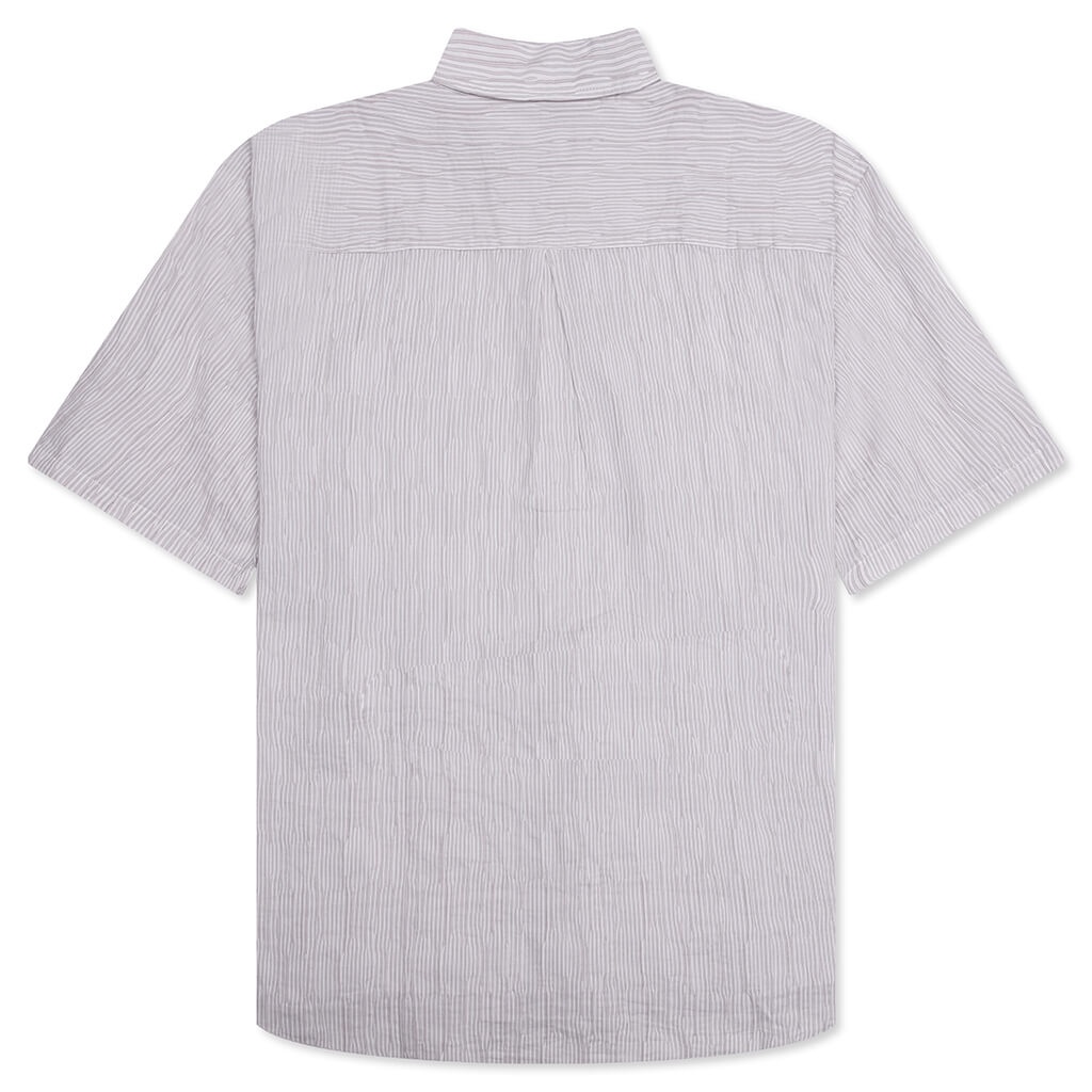 WAVY STRIPED SHIRT - NATURAL - 2