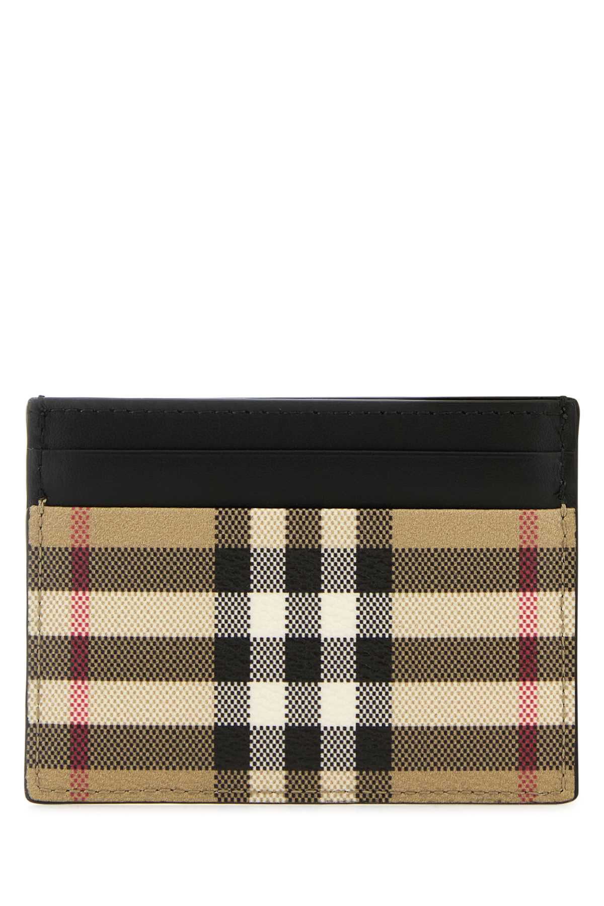 Burberry Men Printed Canvas Card Holder - 3