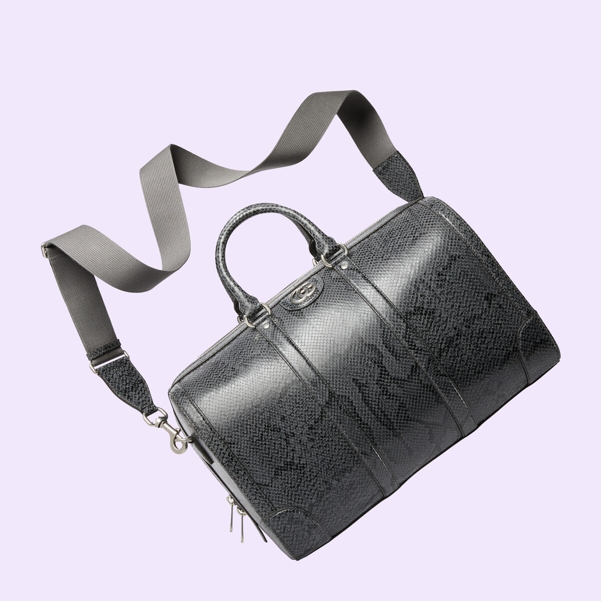 Python duffle bag with Double G - 3