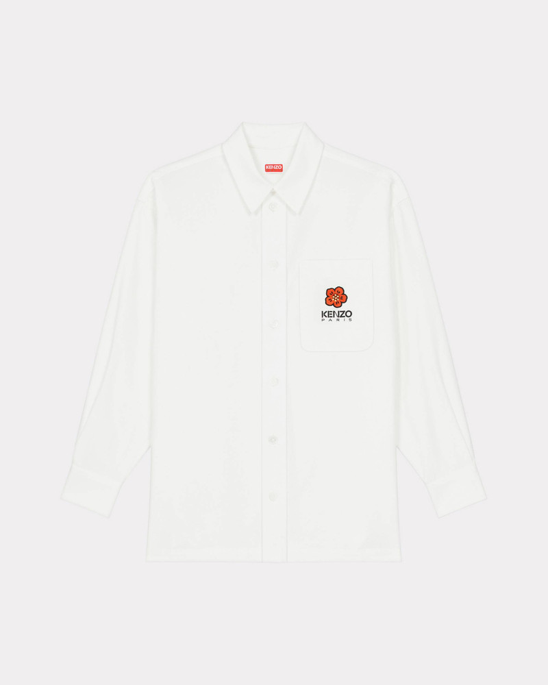 'BOKE FLOWER' Crest oversized shirt. 1