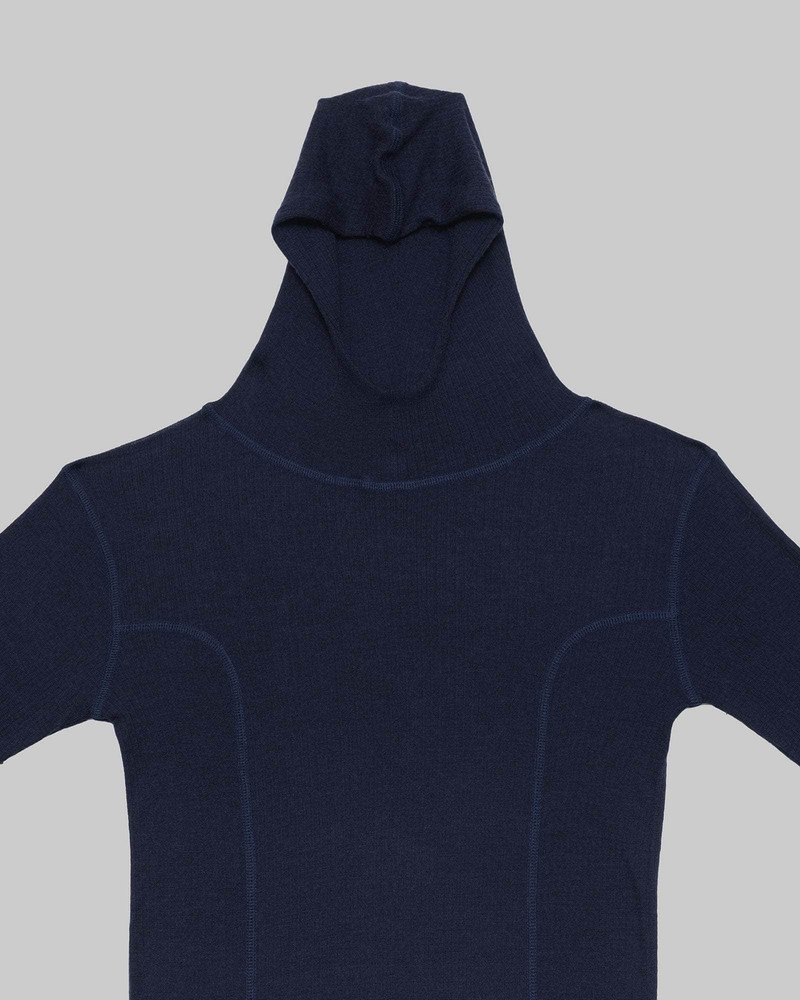 Hanifa Hoodie - Fine Wool Rib 8