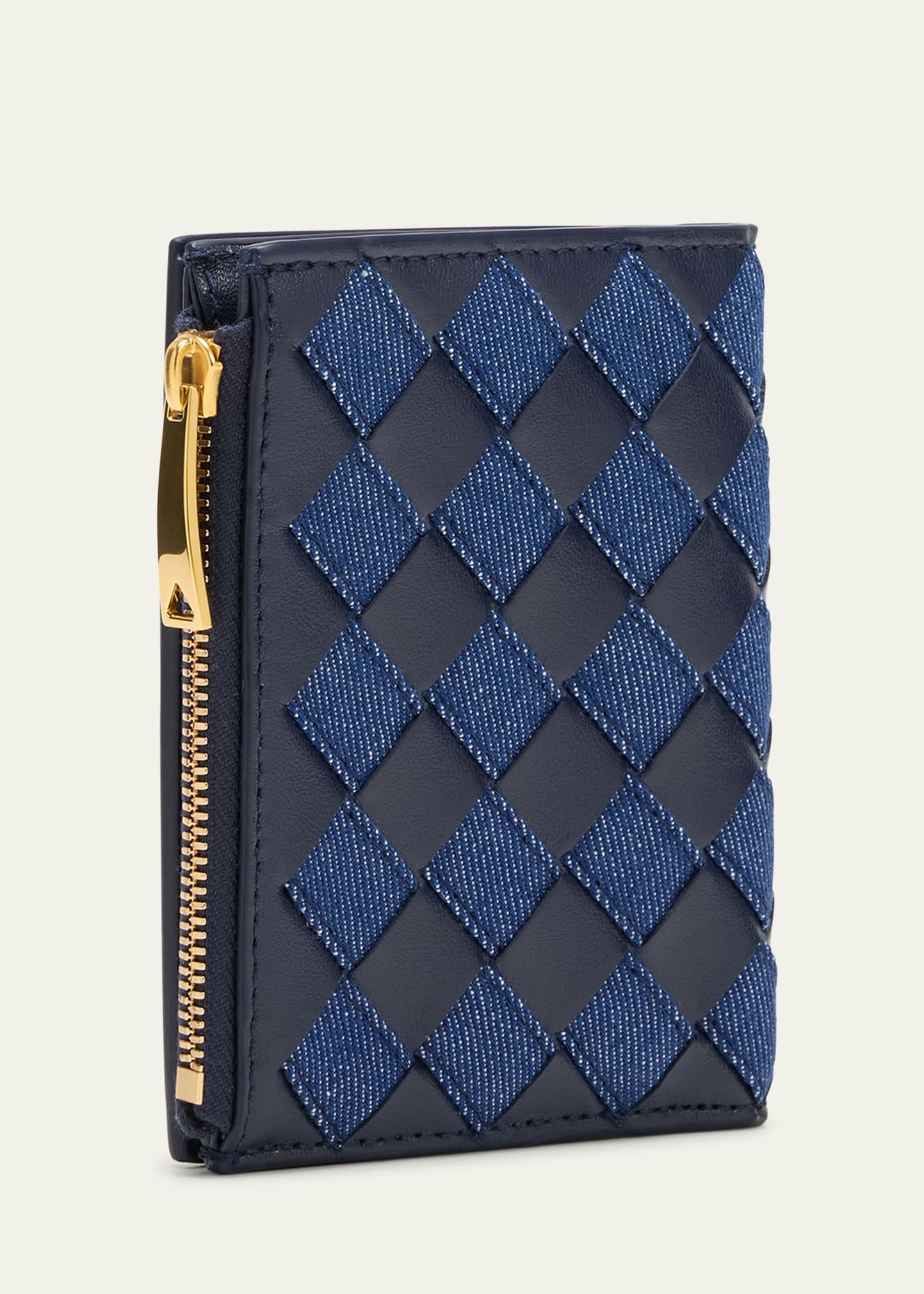 Small Bifold Denim Wallet - 3