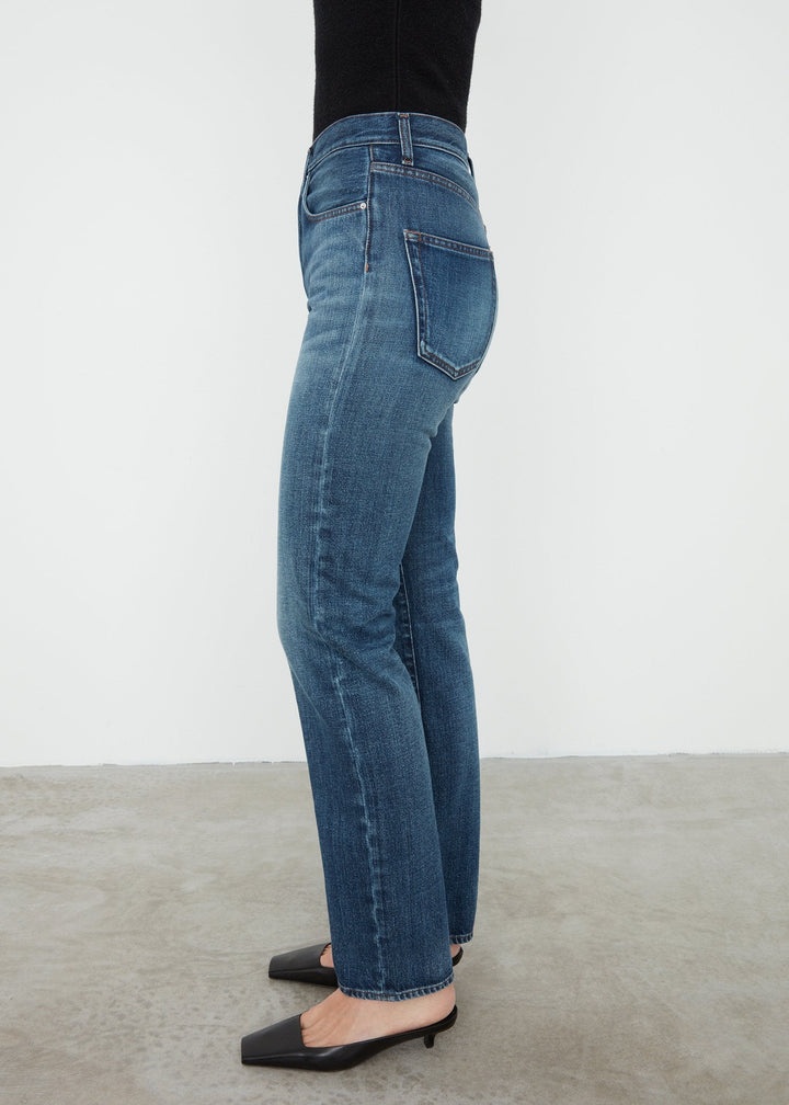 Regular fit denim dark vintage wash - 4