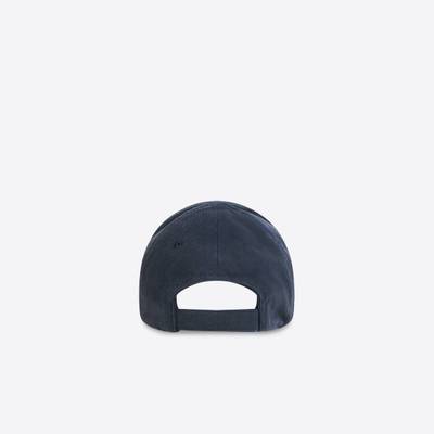 BALENCIAGA Quest Cap in Blue outlook