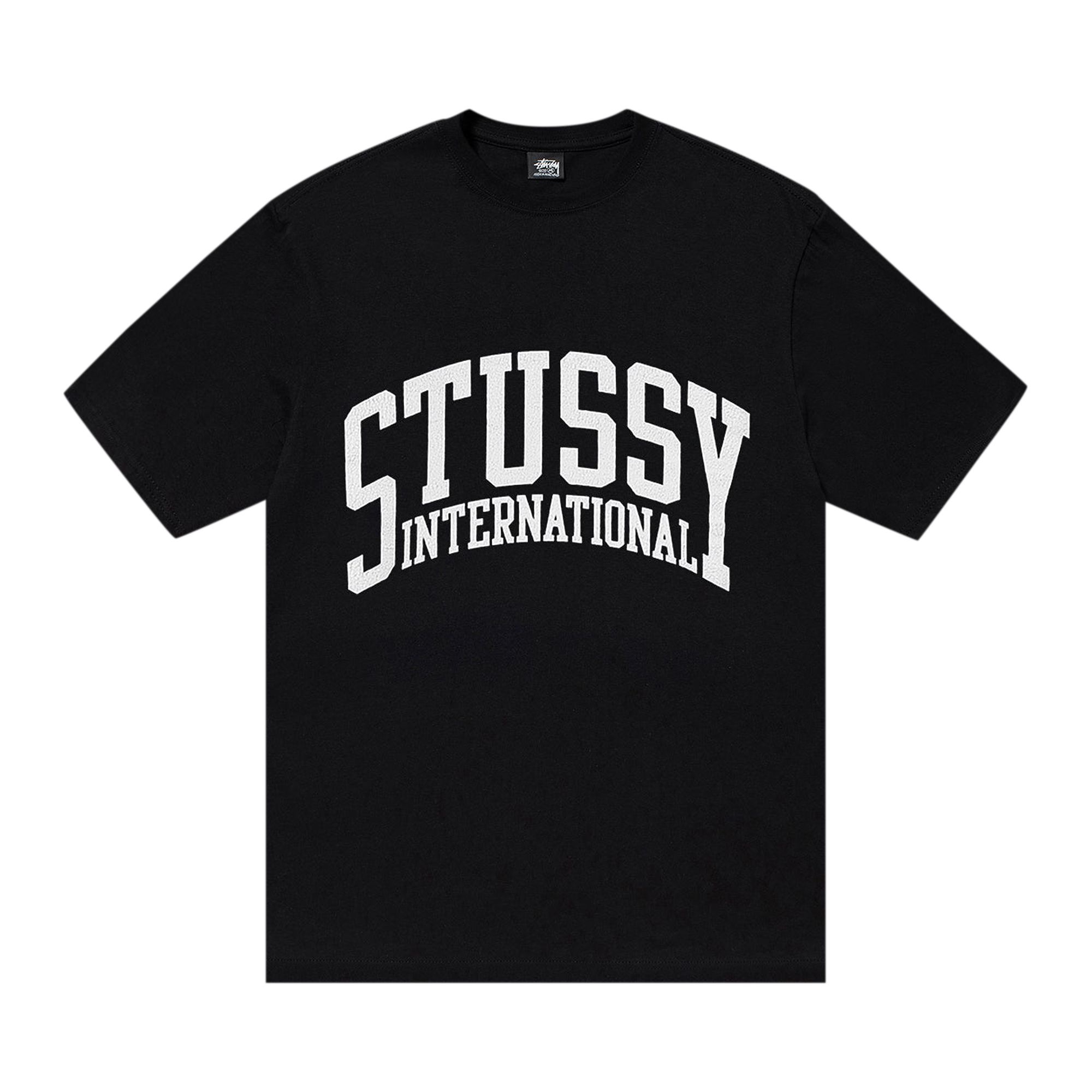 Stussy International Tee Pigment Dyed 'Black' - 1