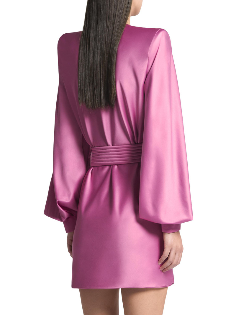 Women's Cala Conta Satin Minidress - Dusty Pink 6
