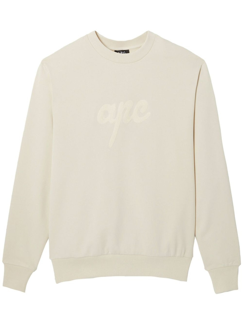 logo-print sweatshirt 1