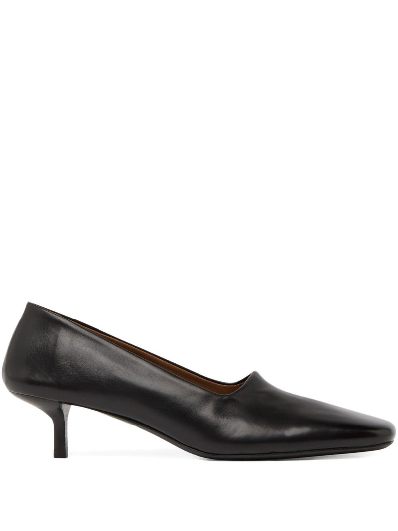 kitten-heel square-toe pumps 1