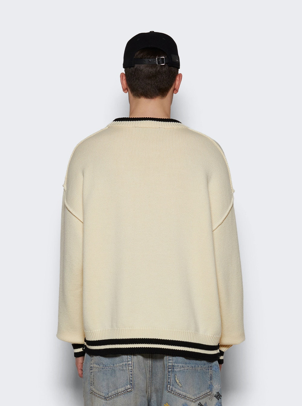 Bear In Mind Sweater Off White - 4
