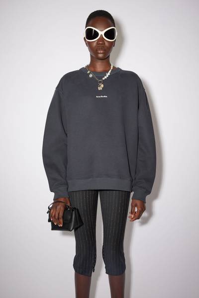 Acne Studios Crew neck sweatshirt - Black outlook