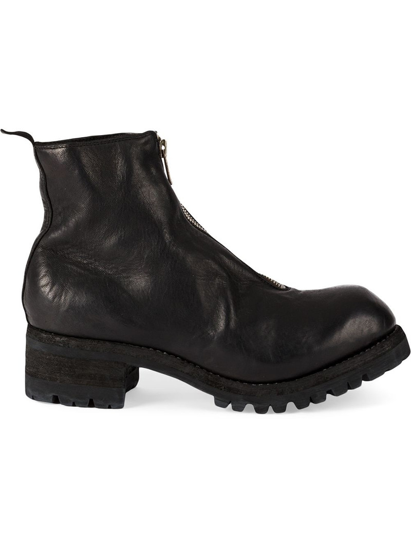 front zipped up boots 1