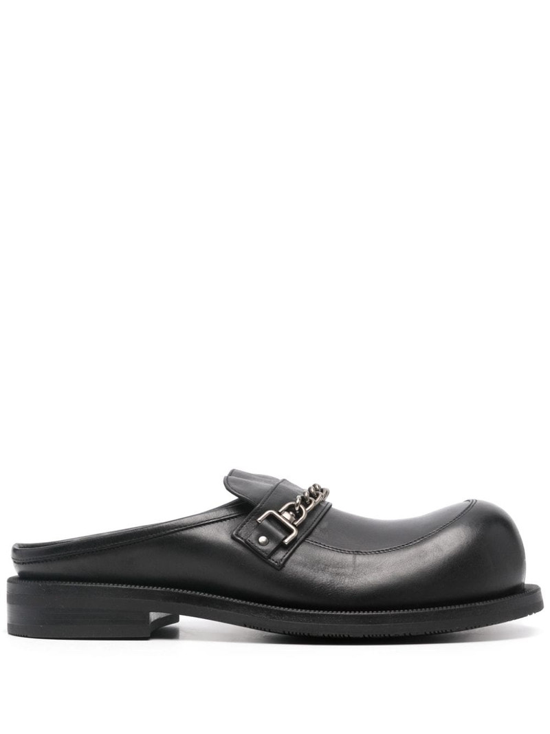 Martine Rose chain-detailed leather mules outlook