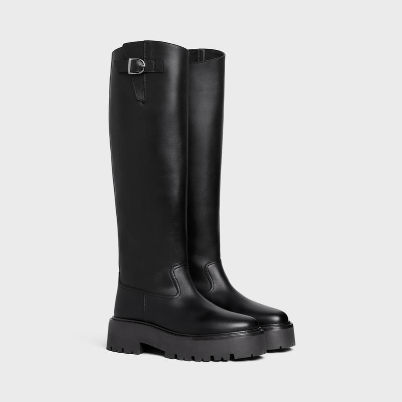 Celine Buckled high boot in Calfskin 2