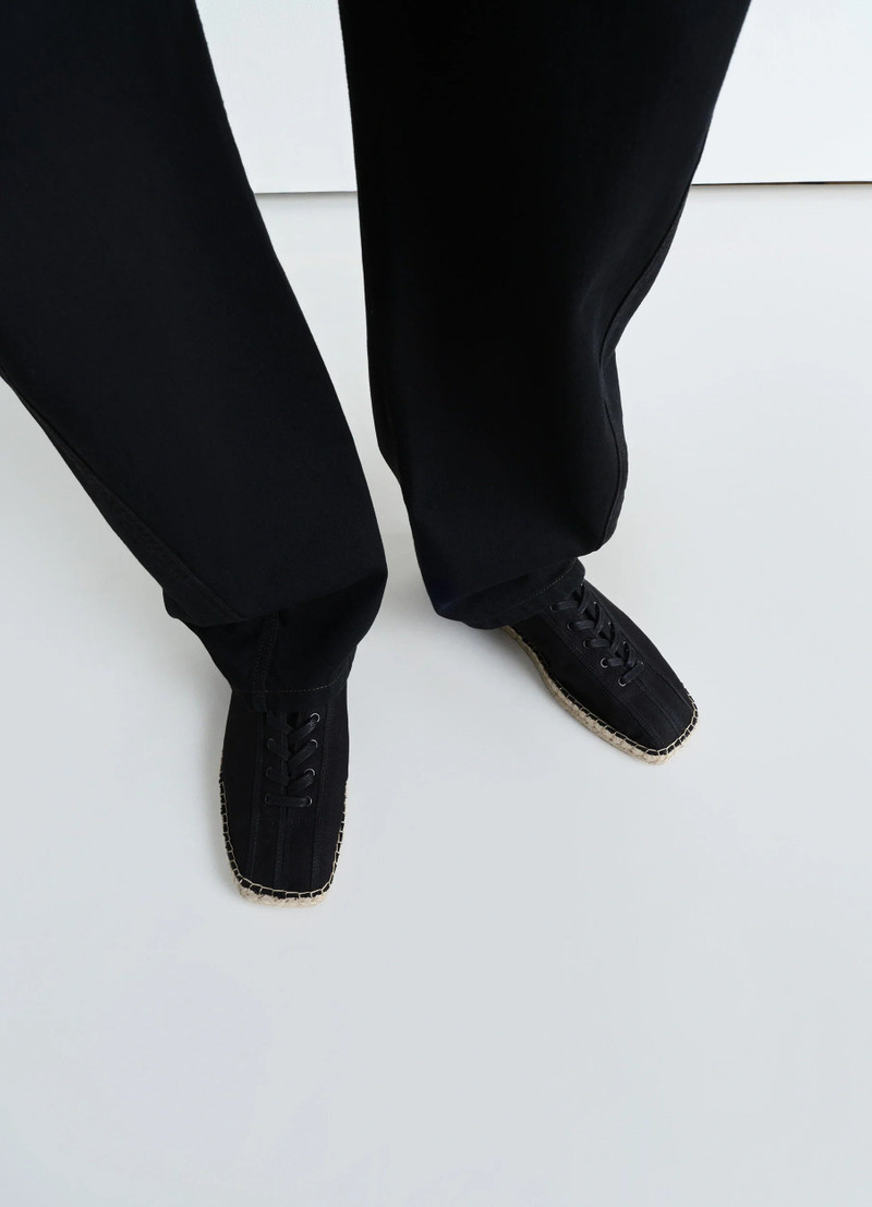 Lemaire LINOLEUM LACED ESPADRILLES outlook