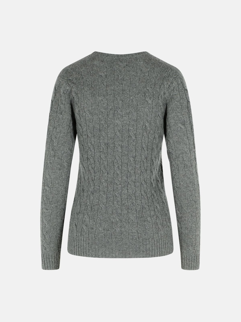 Polo Ralph Lauren GREY CASHMERE BLEND SWEATER outlook