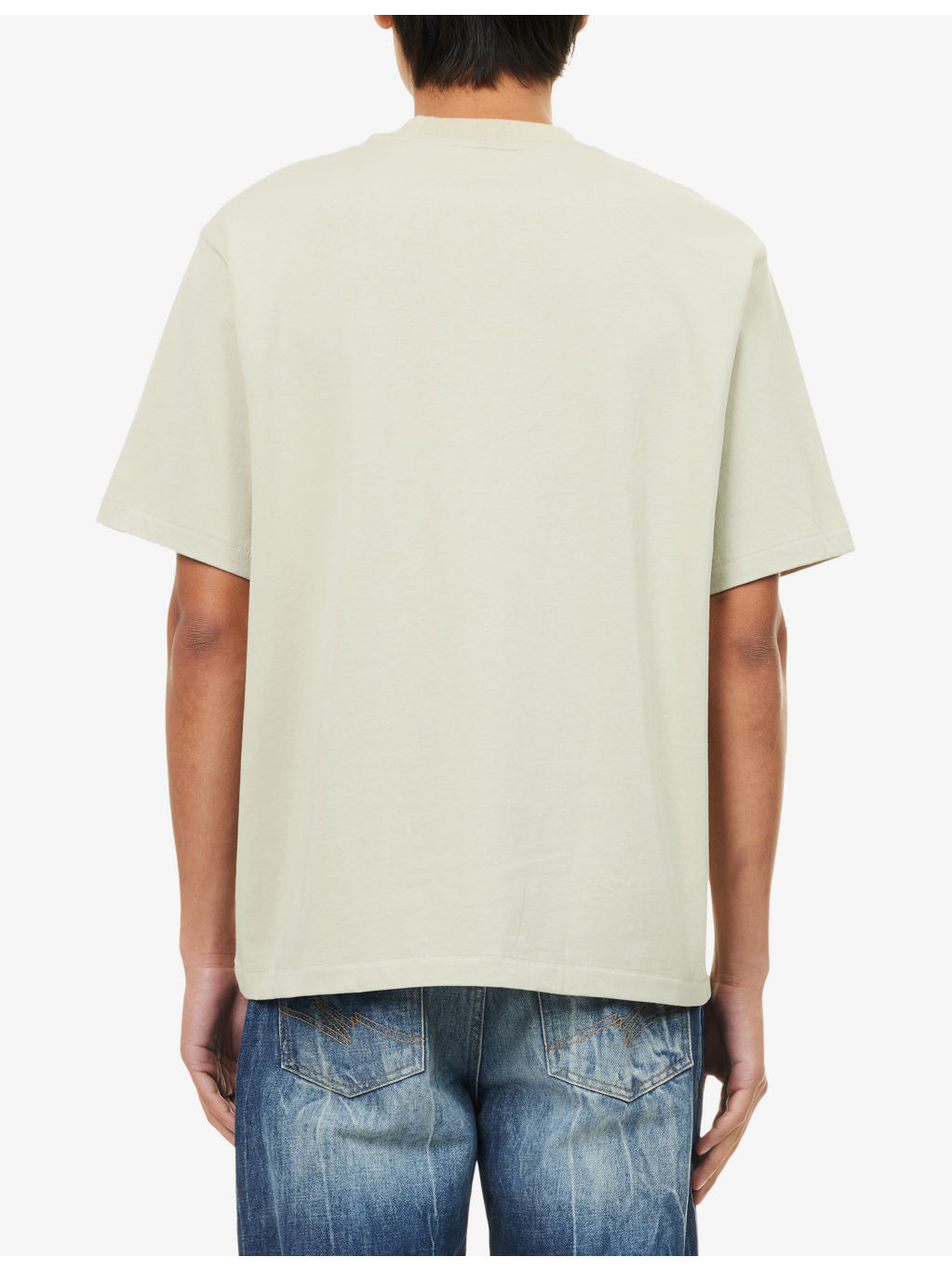 One Point Brand-Embroidered Cotton-Jersey T-Shirt - 4