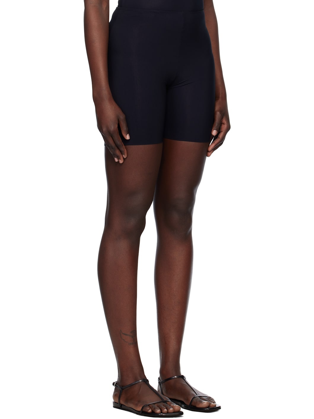 Black Jersey Shorts - 2