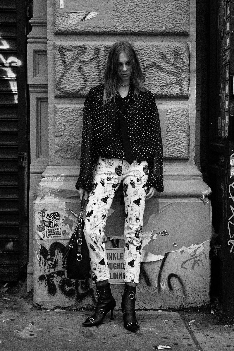 R13 BUBBLE SHIRT WITH GATHERED YOKE outlook