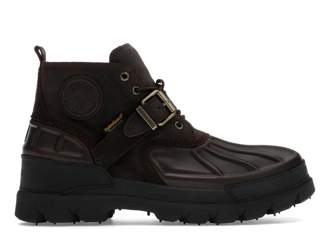 Polo Ralph Lauren Oslo Low Waterproof Boot Dark Brown - 1