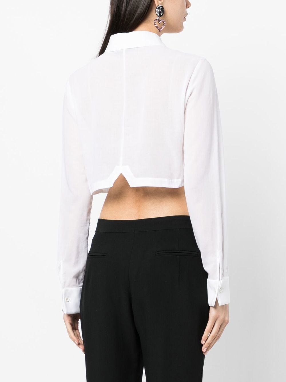 ruffled tuxedo shirt - 4