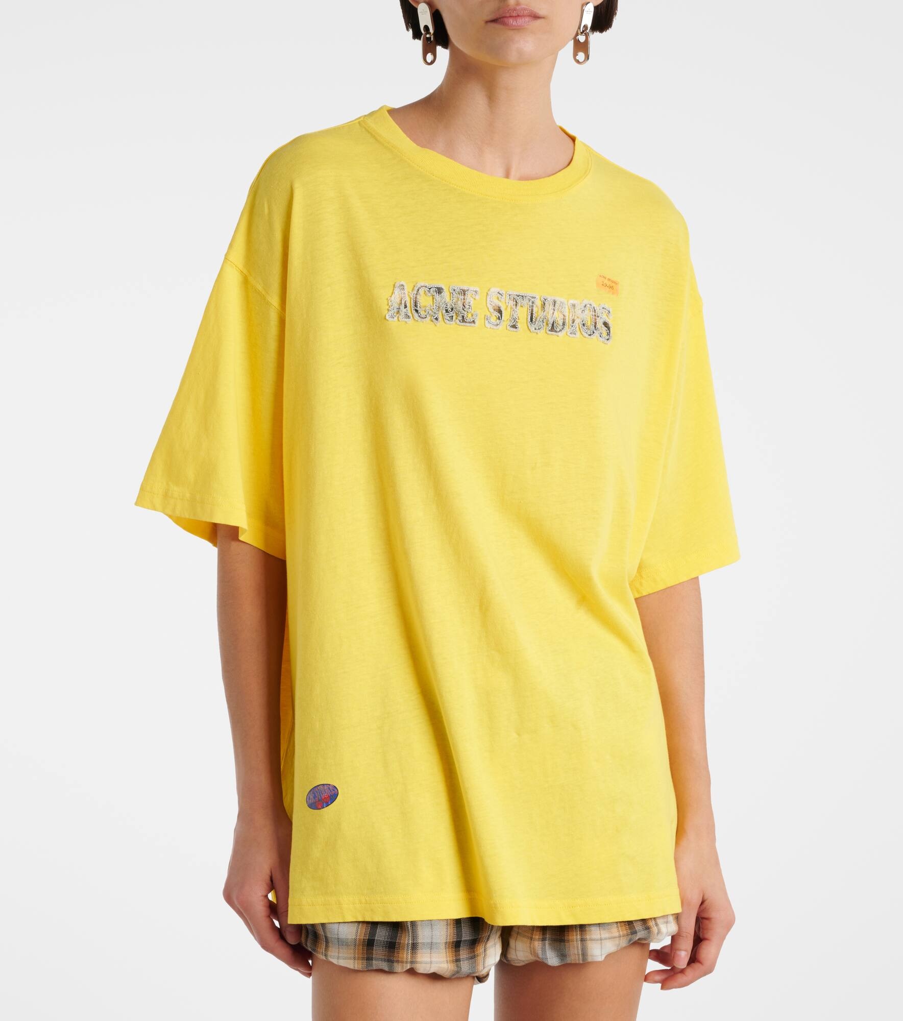 Logo cotton-blend jersey T-shirt - 5