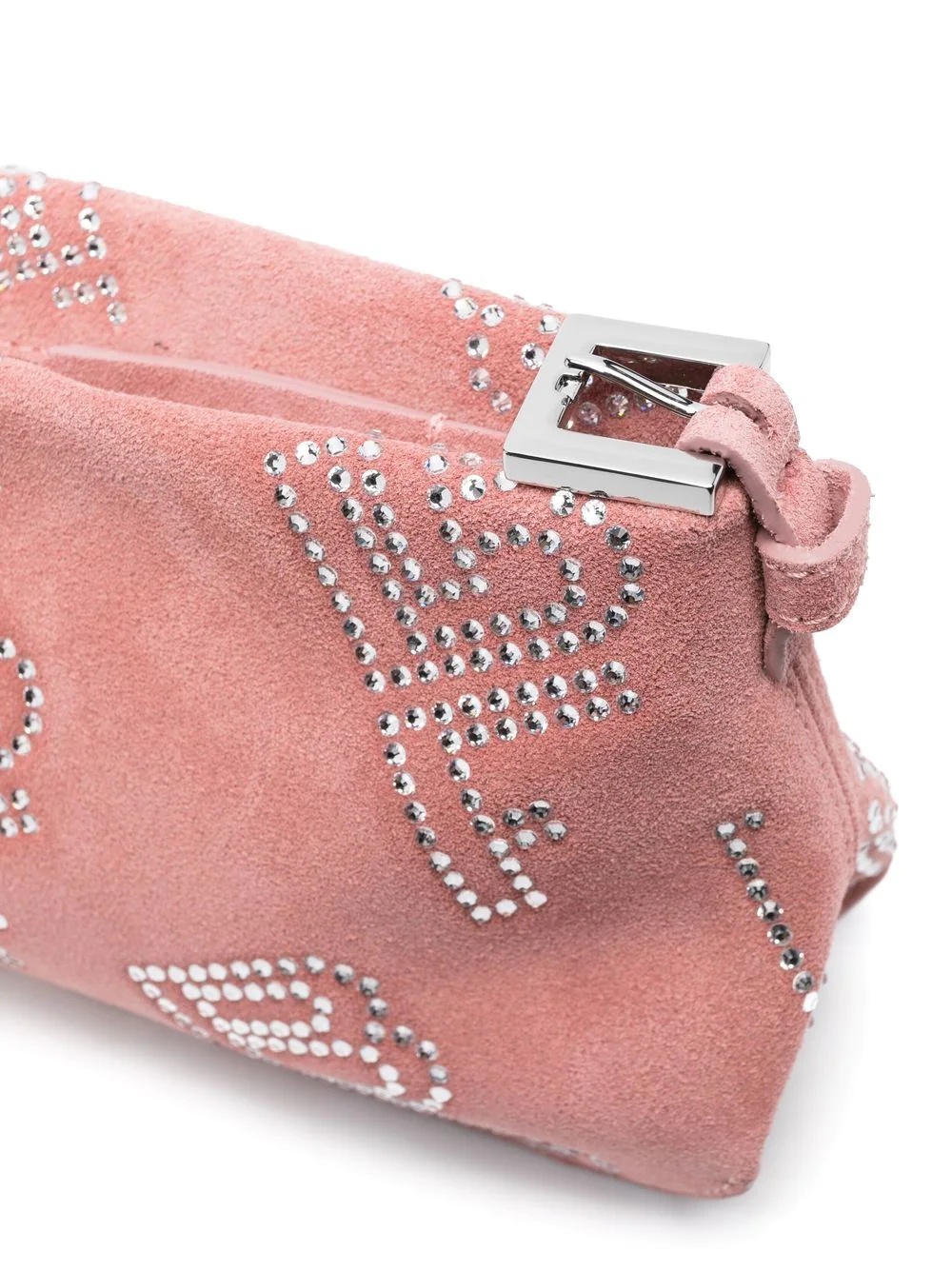 Rachel logo-stud shoulder bag - 4