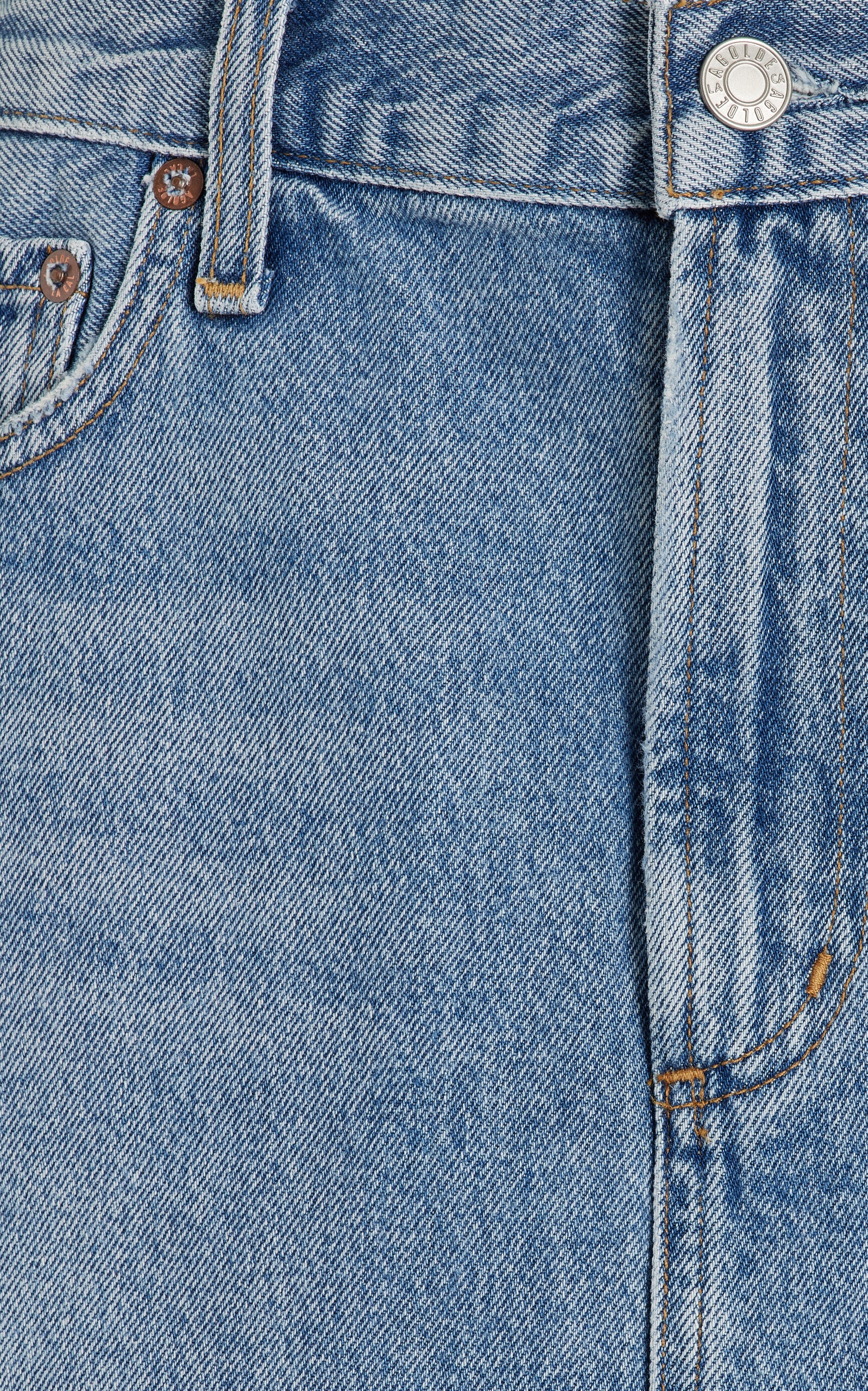 Alek Denim Mini Skirt light wash - 5