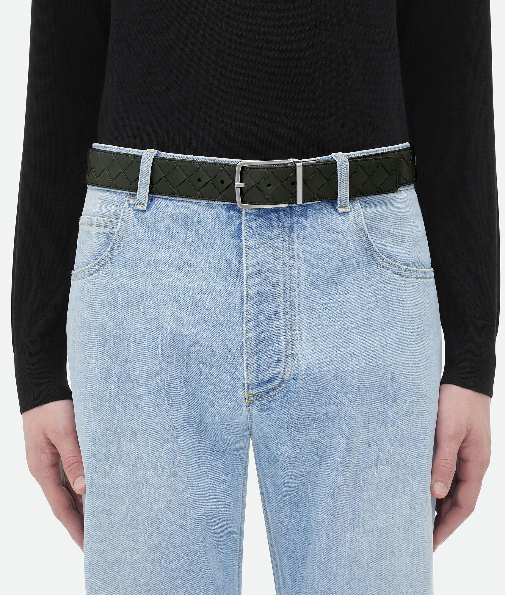 Intrecciato Reversible Belt - 2