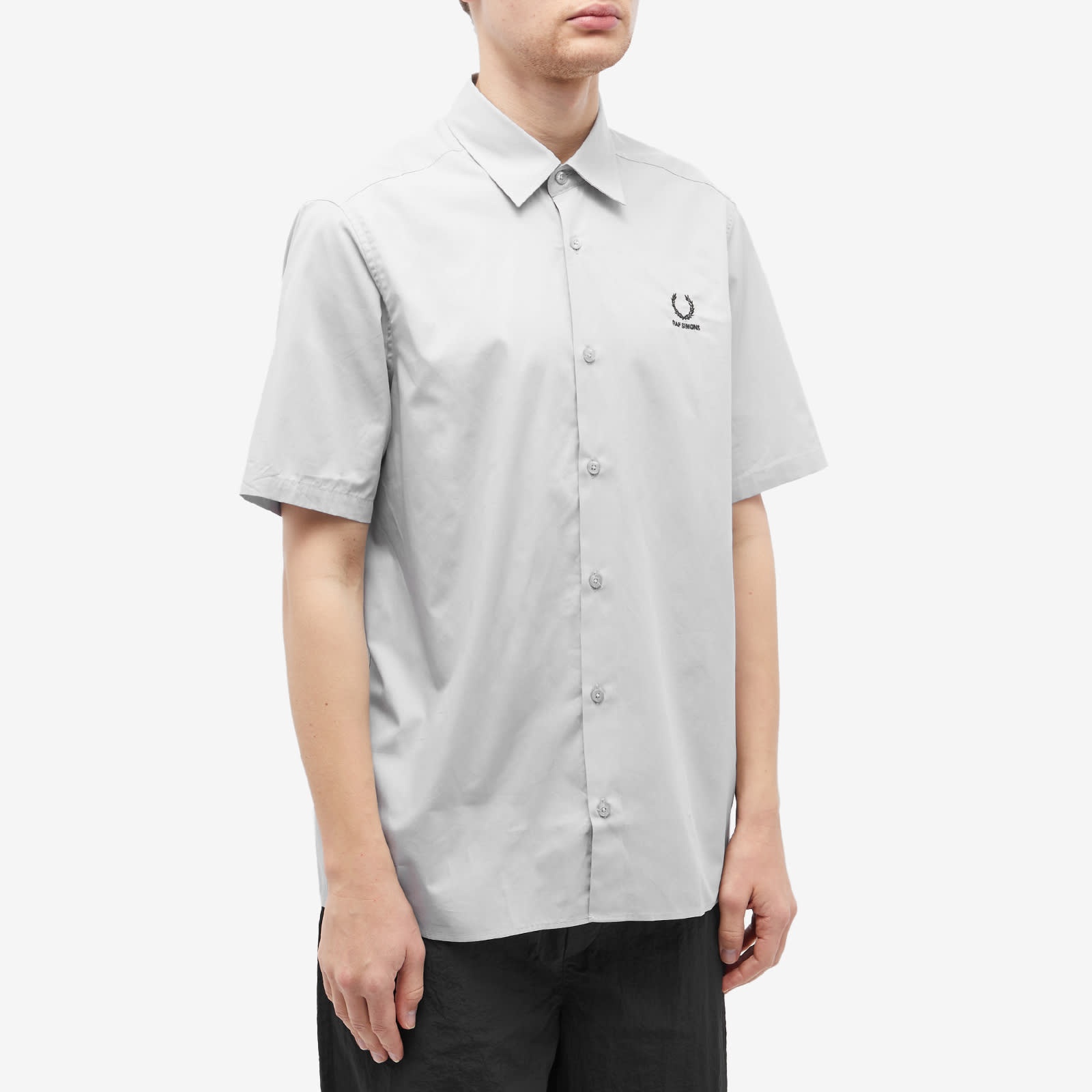 Fred Perry x Raf Simons Embroidered Short Sleeve Shirt - 2