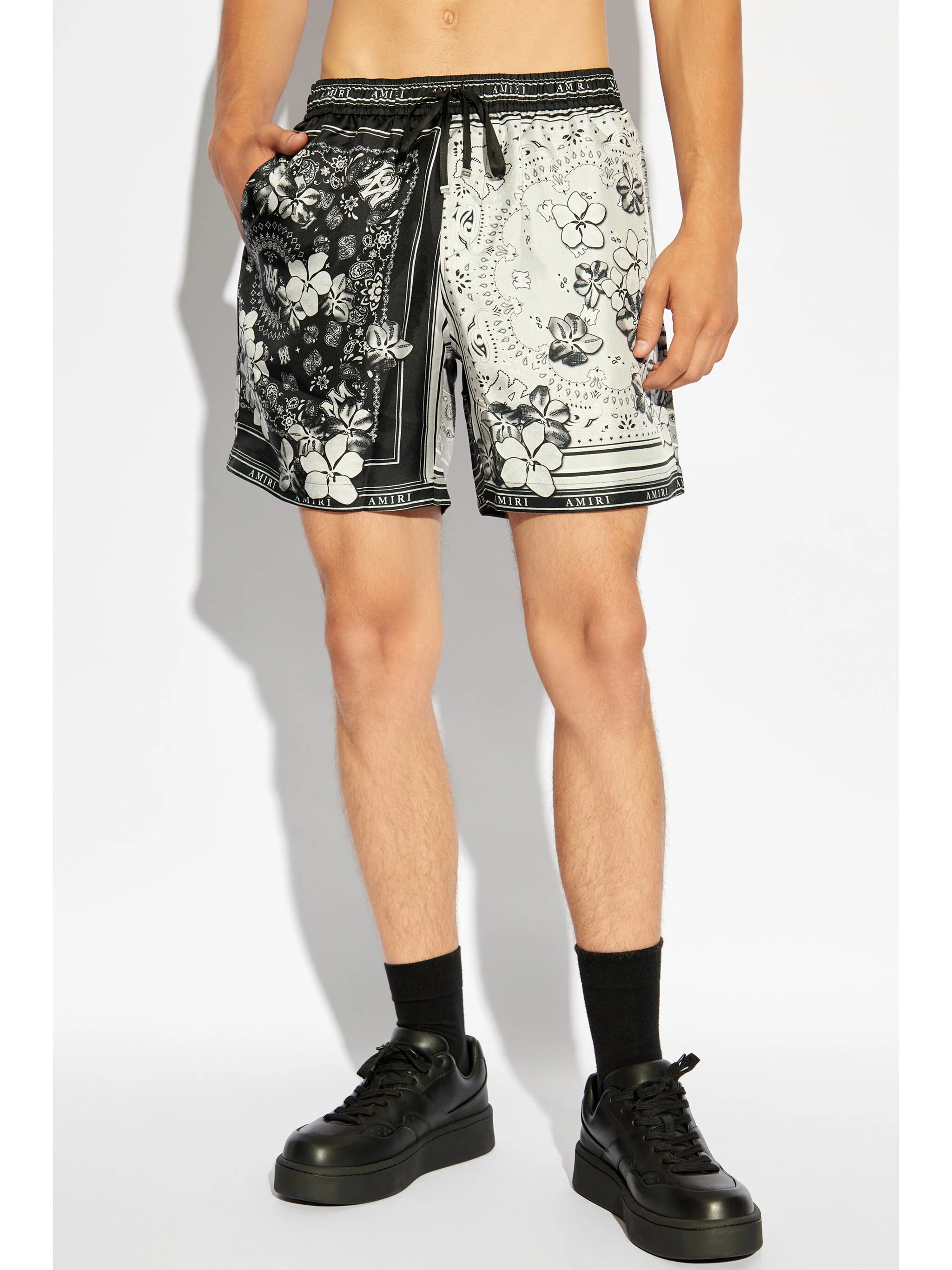 AMIRI Men Bandana Floral Short - 1