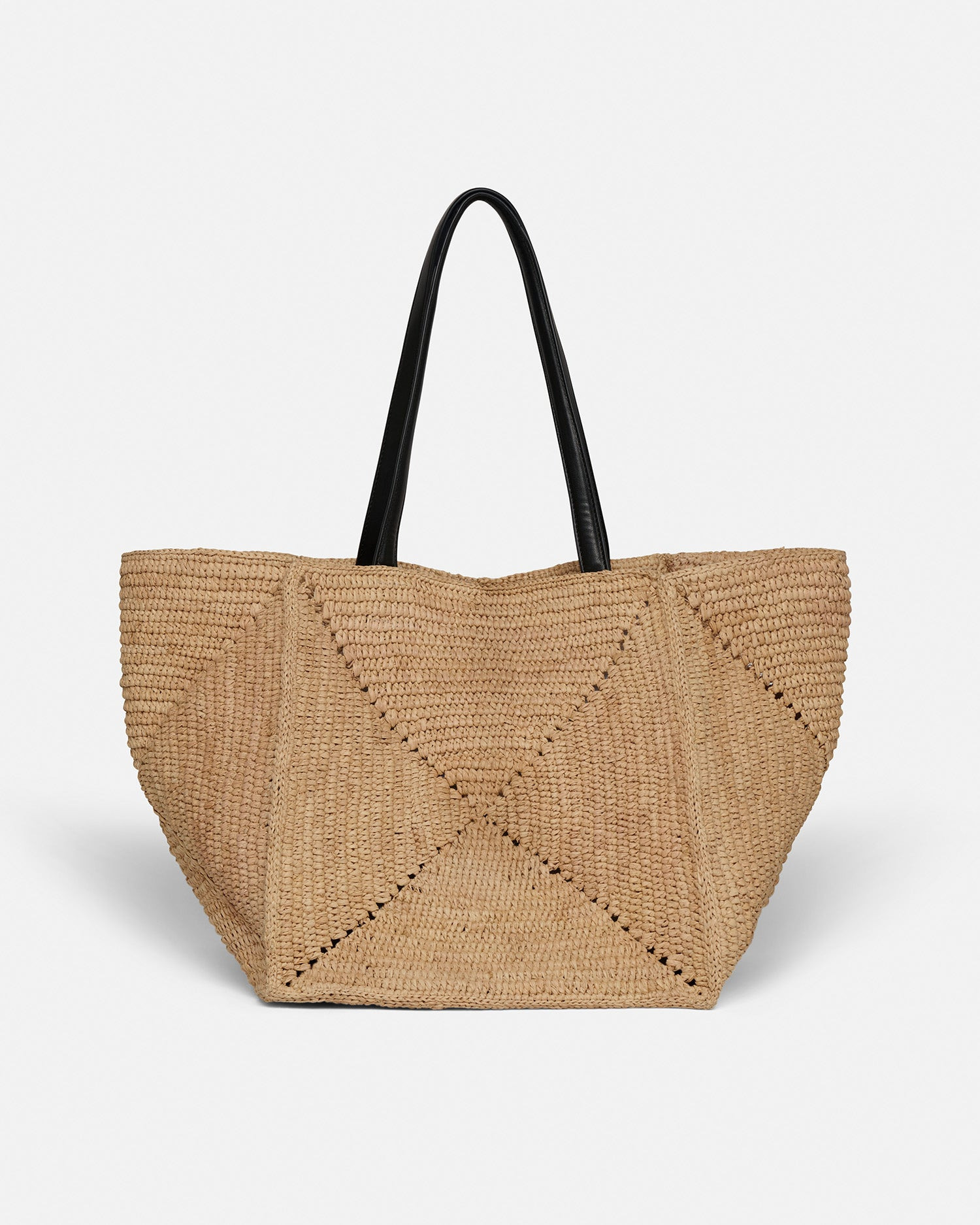 Raffia Charm Tote - 3