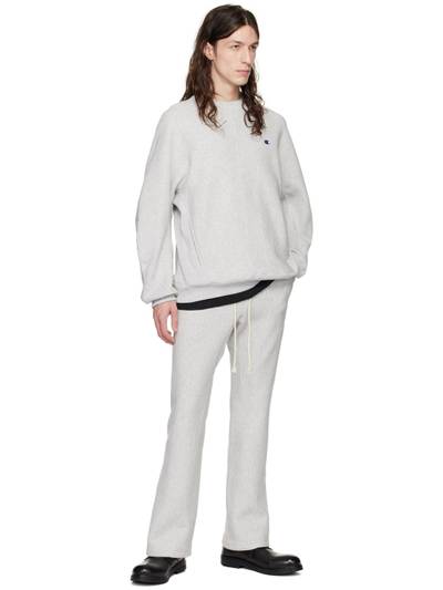 N.Hoolywood Gray Champion Edition Lounge Pants outlook