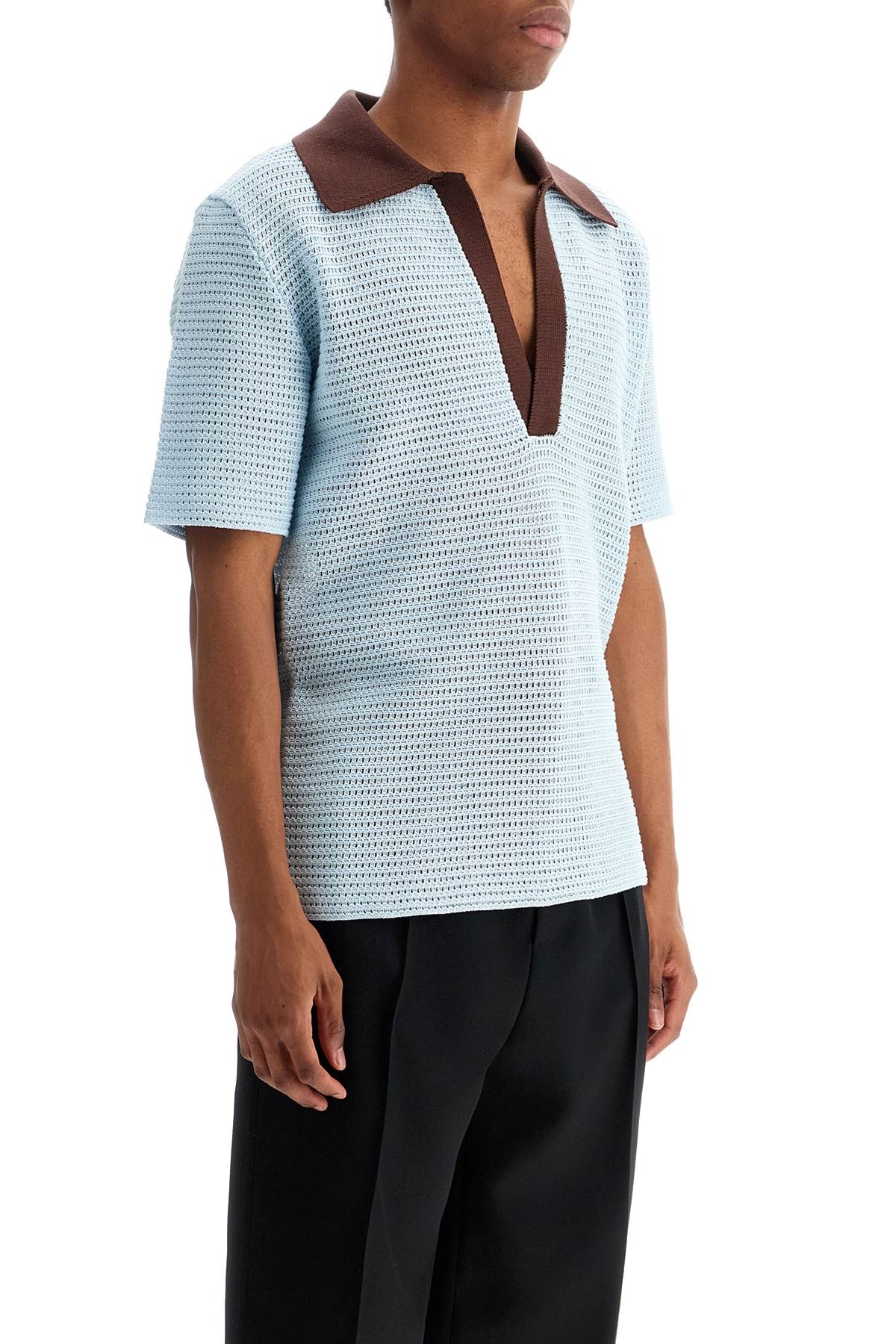 Jil Sander Jil Sander Short-Sleeved Polo Shirt In Perfor Men