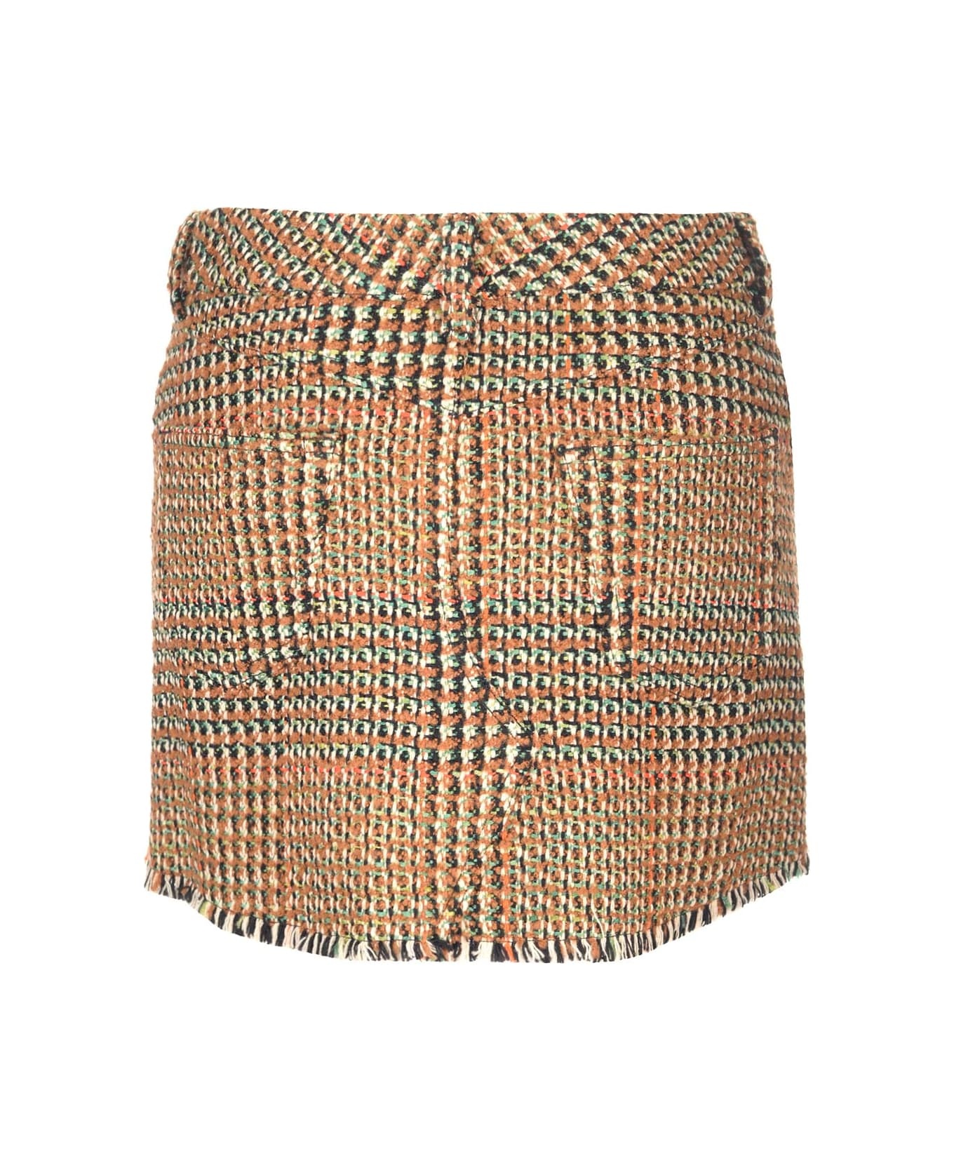 Tweed Miniskirt - 2