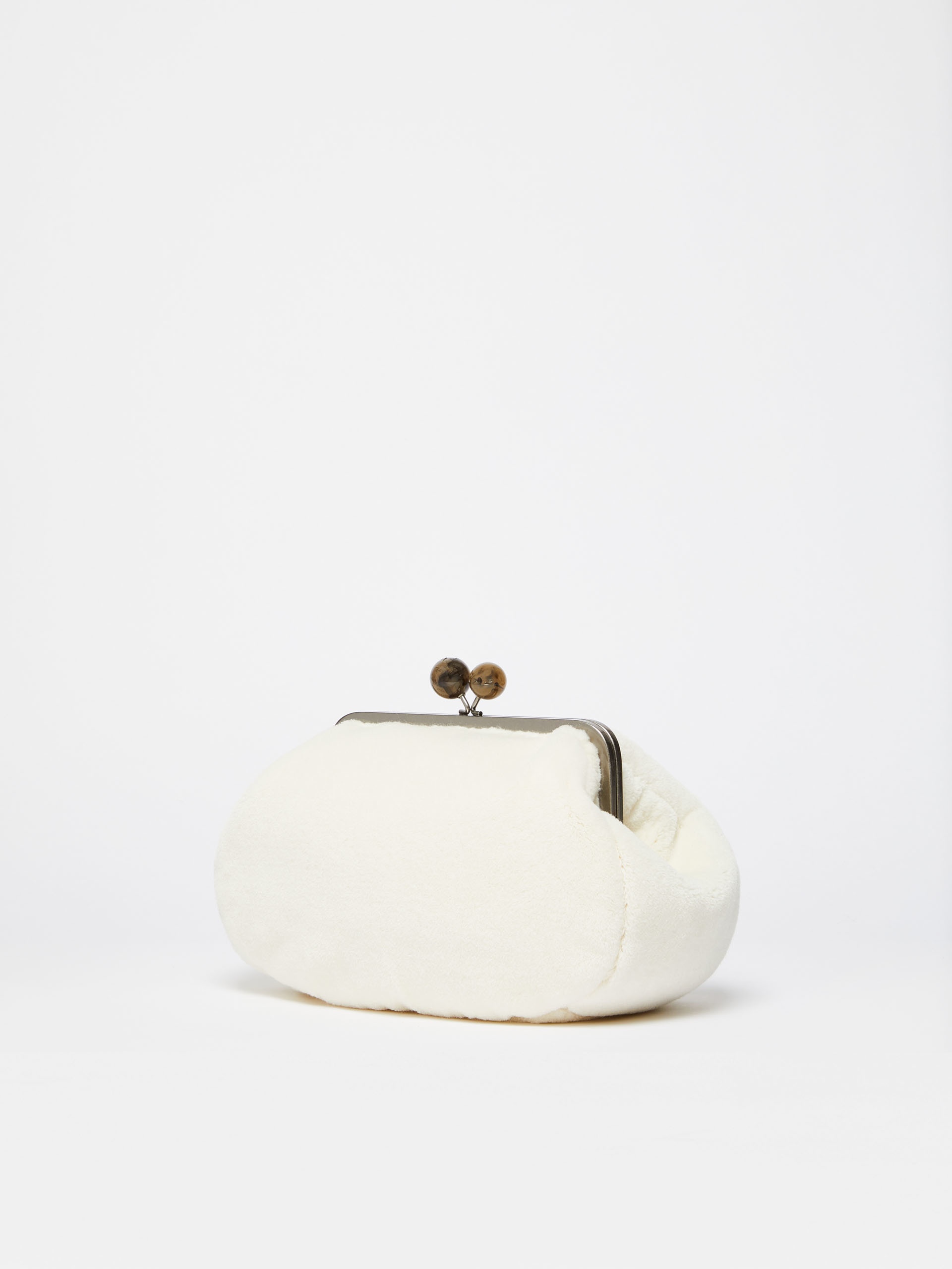MALIA Medium Pasticcino Bag with long pile fabric - 2