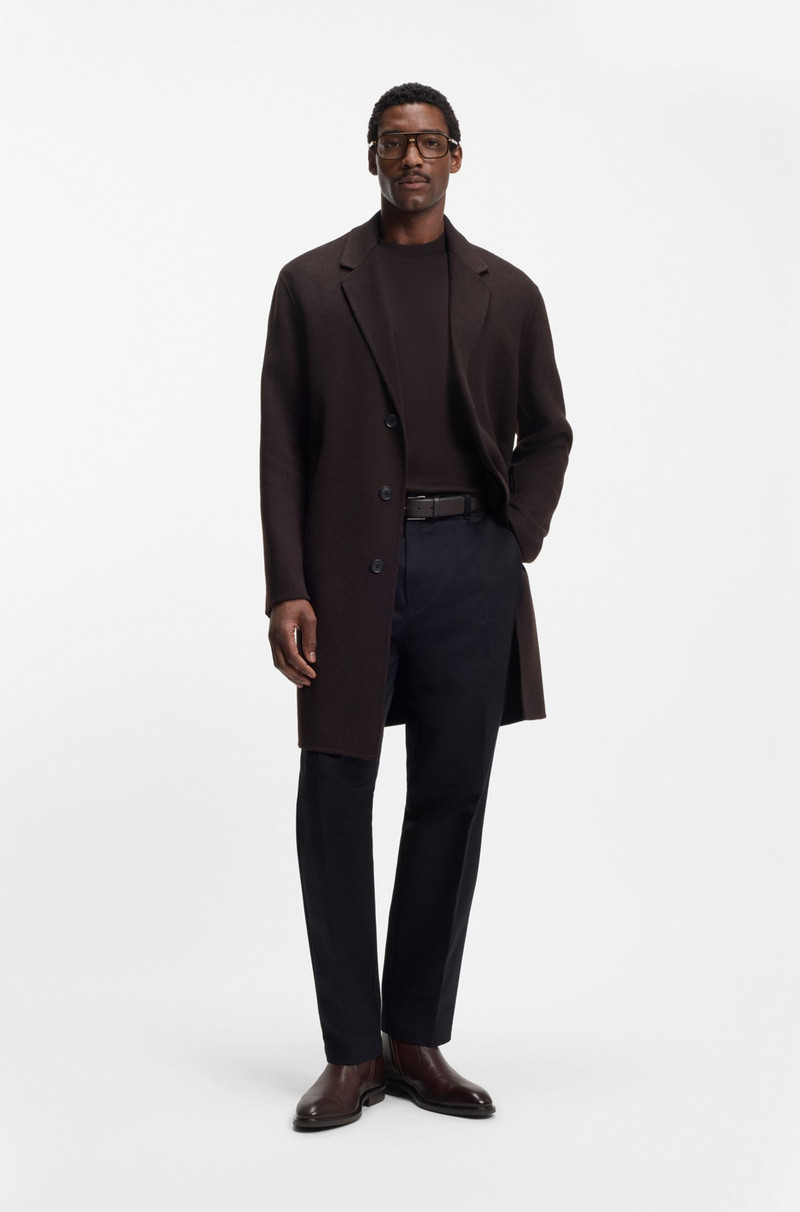 BOSS LEATHER BOOTS WITH SIDE ZIP outlook