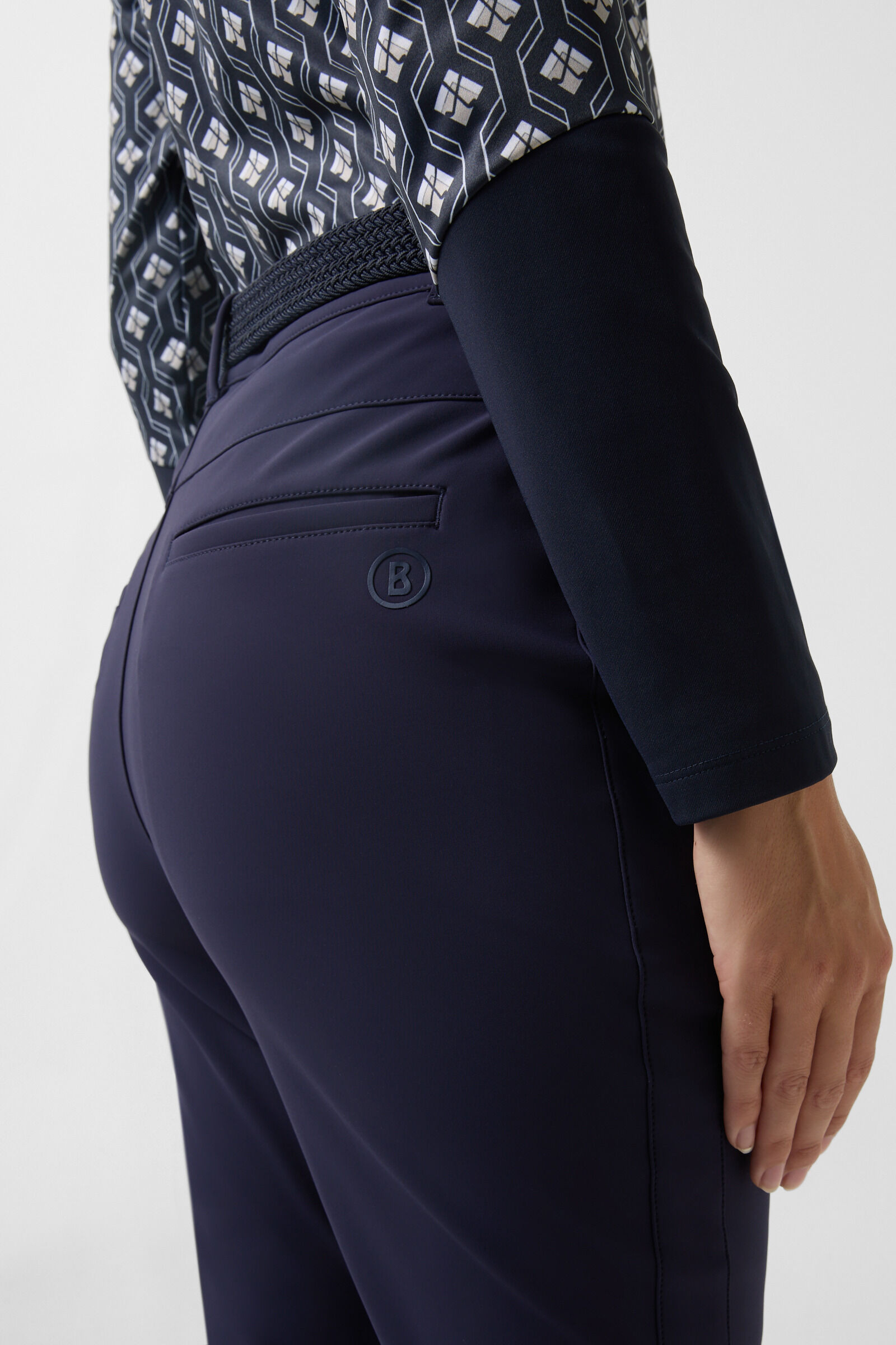 Mette functional pants in Navy blue - 6