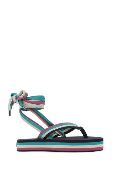 Isabel Marant Étoile Multicolor polyester Playa thong sandals outlook