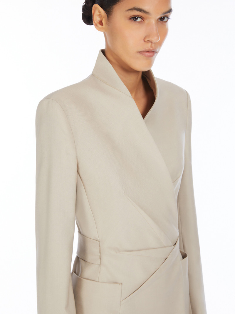 NEREO Wool, mohair and silk blazer 5