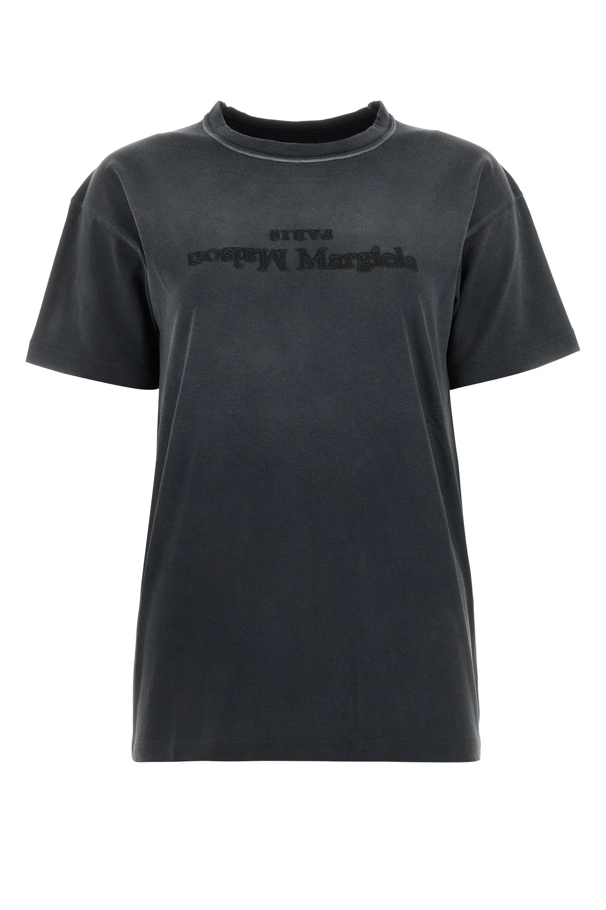 Charcoal cotton t-shirt - 1