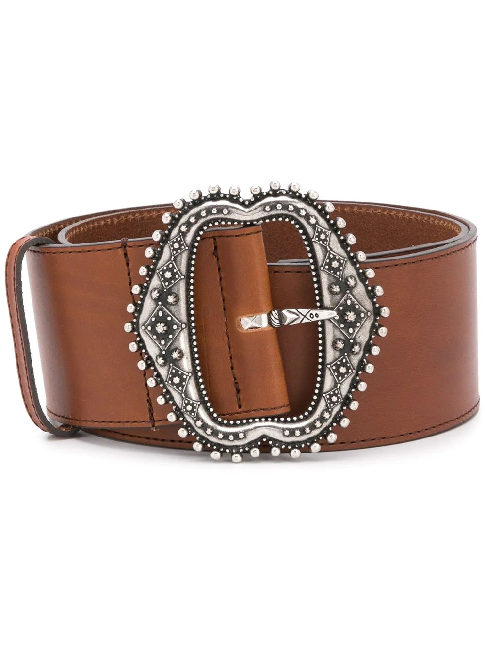 ornate buckle belt - 1