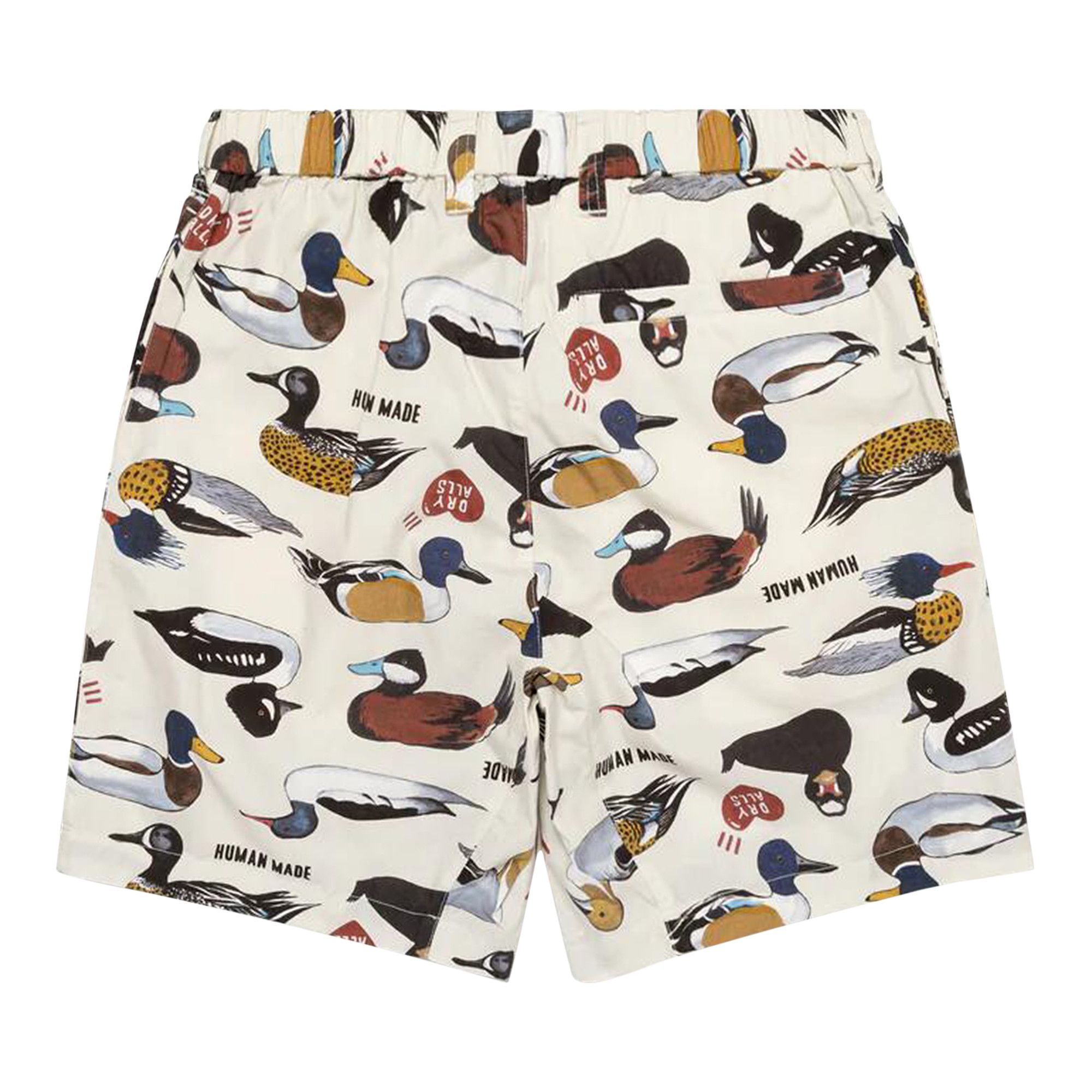 Human Made Duck Shorts 'White' - 2