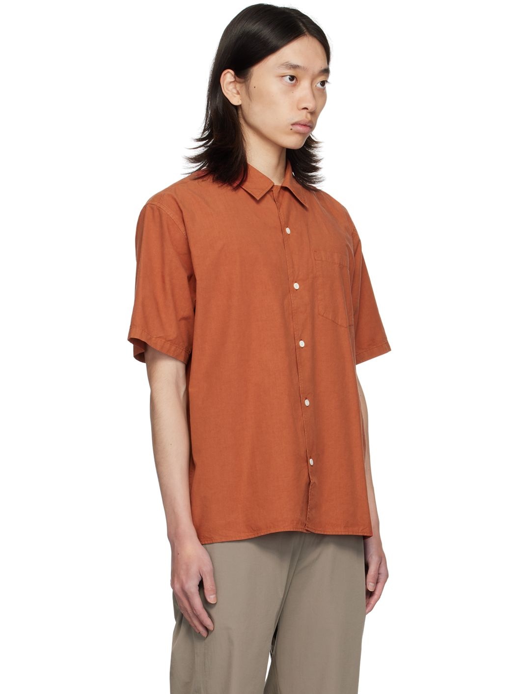 Orange Carsten Shirt - 2