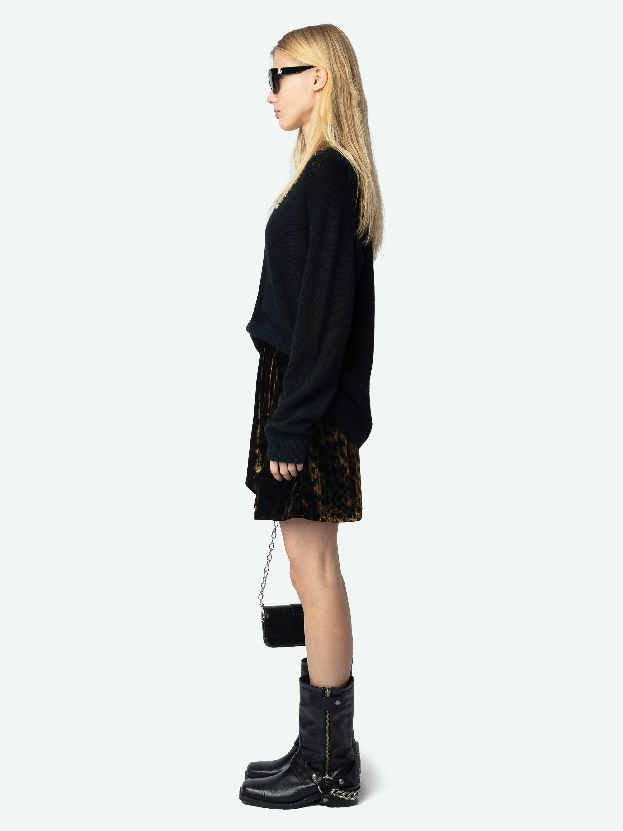 Jerry Velvet Skirt - 5