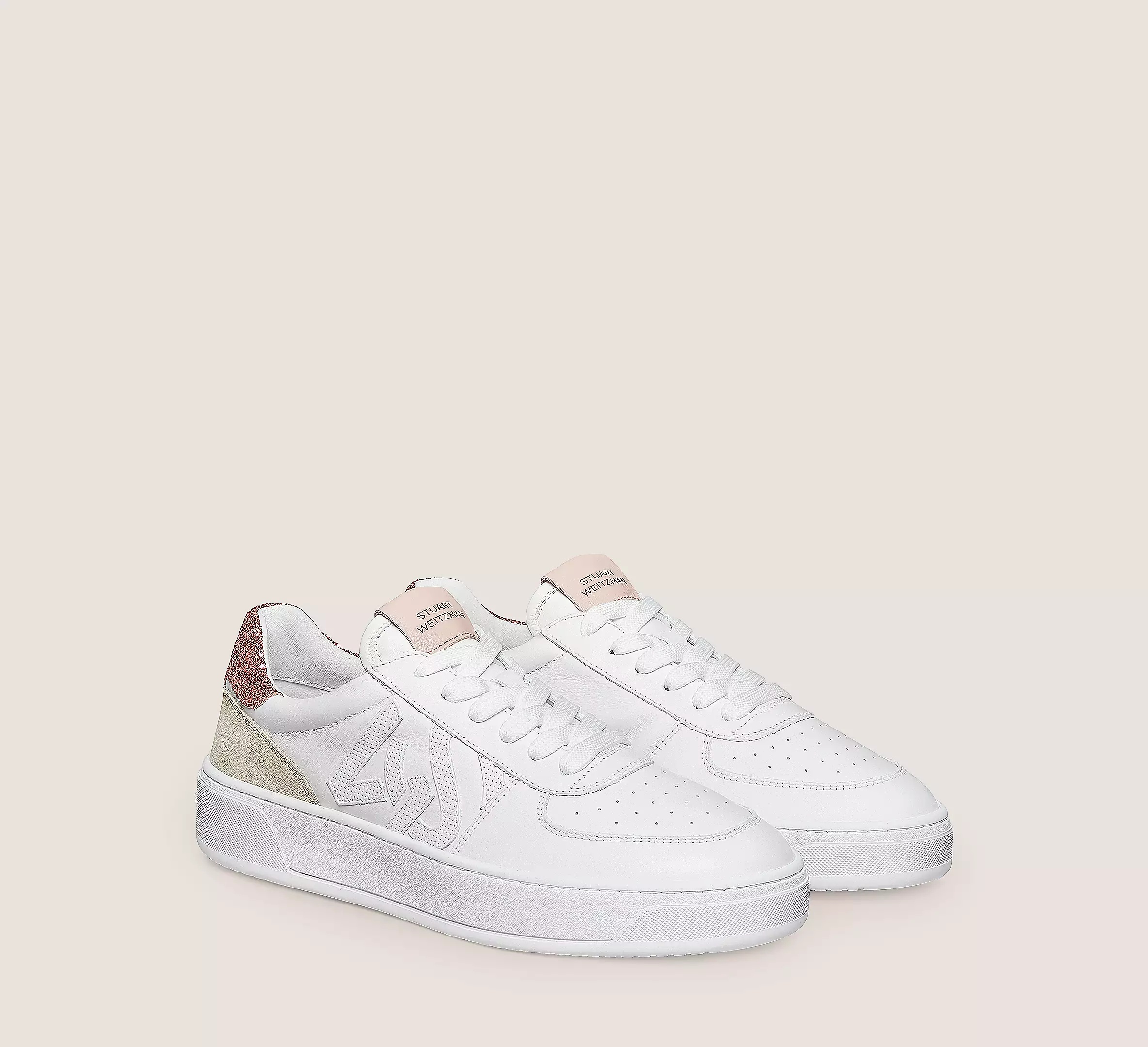 SW COURTSIDE MONOGRAM SNEAKER - 2