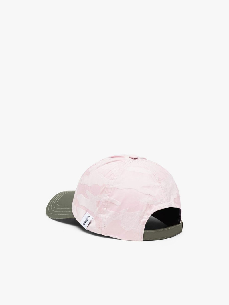 Mackintosh TIPPING PINK CAMO NYLON BASEBALL CAP outlook