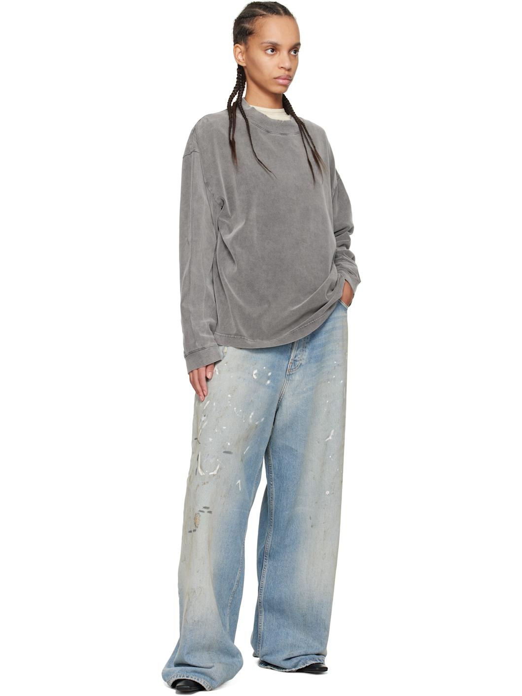 Blue Super Baggy Fit 2023F Jeans - 4
