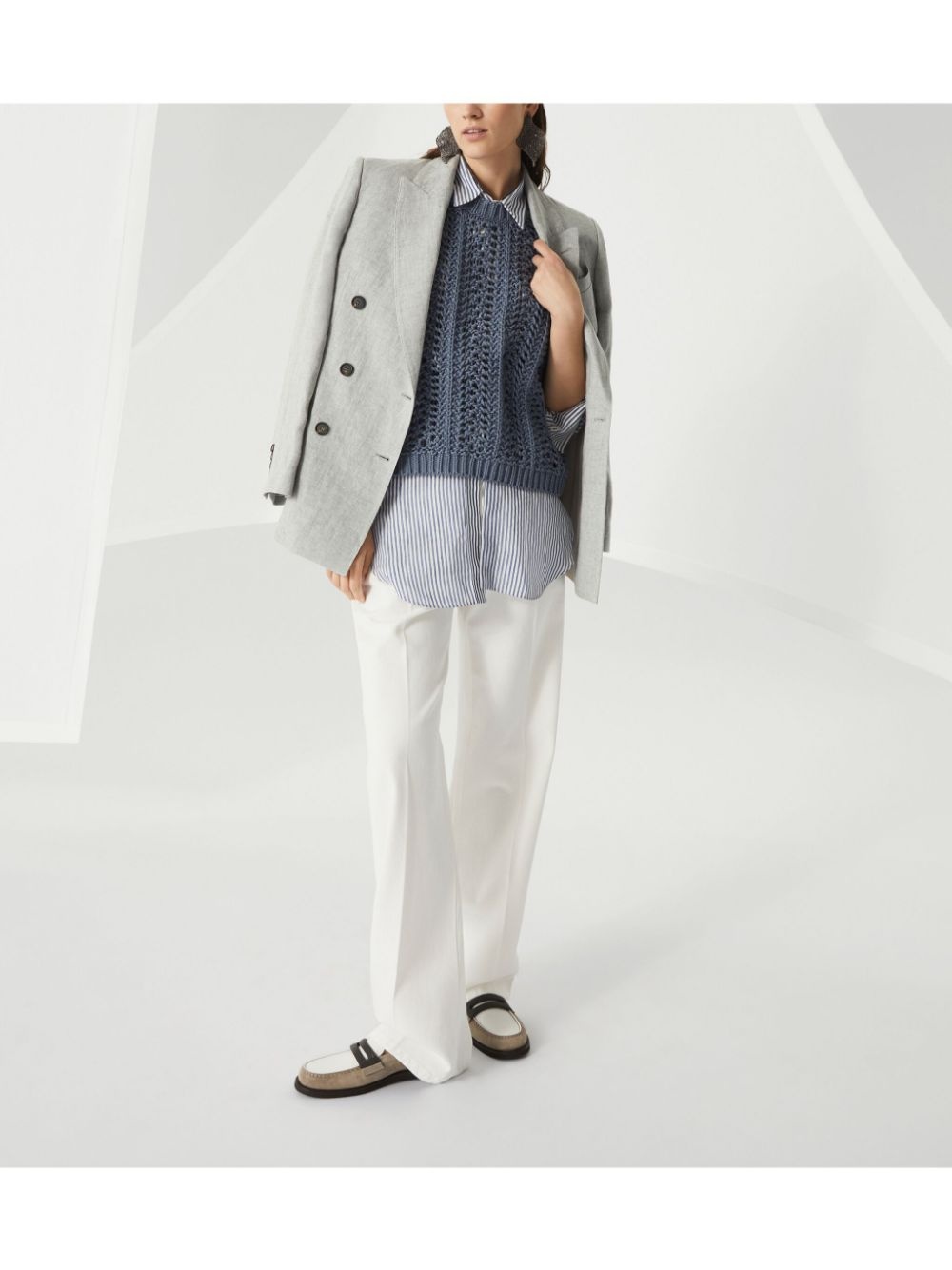 canvas blazer - 2