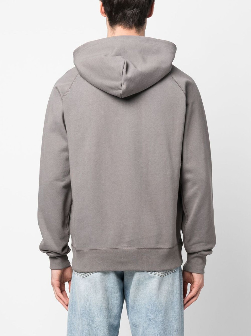 graphic-print cotton hoodie 4