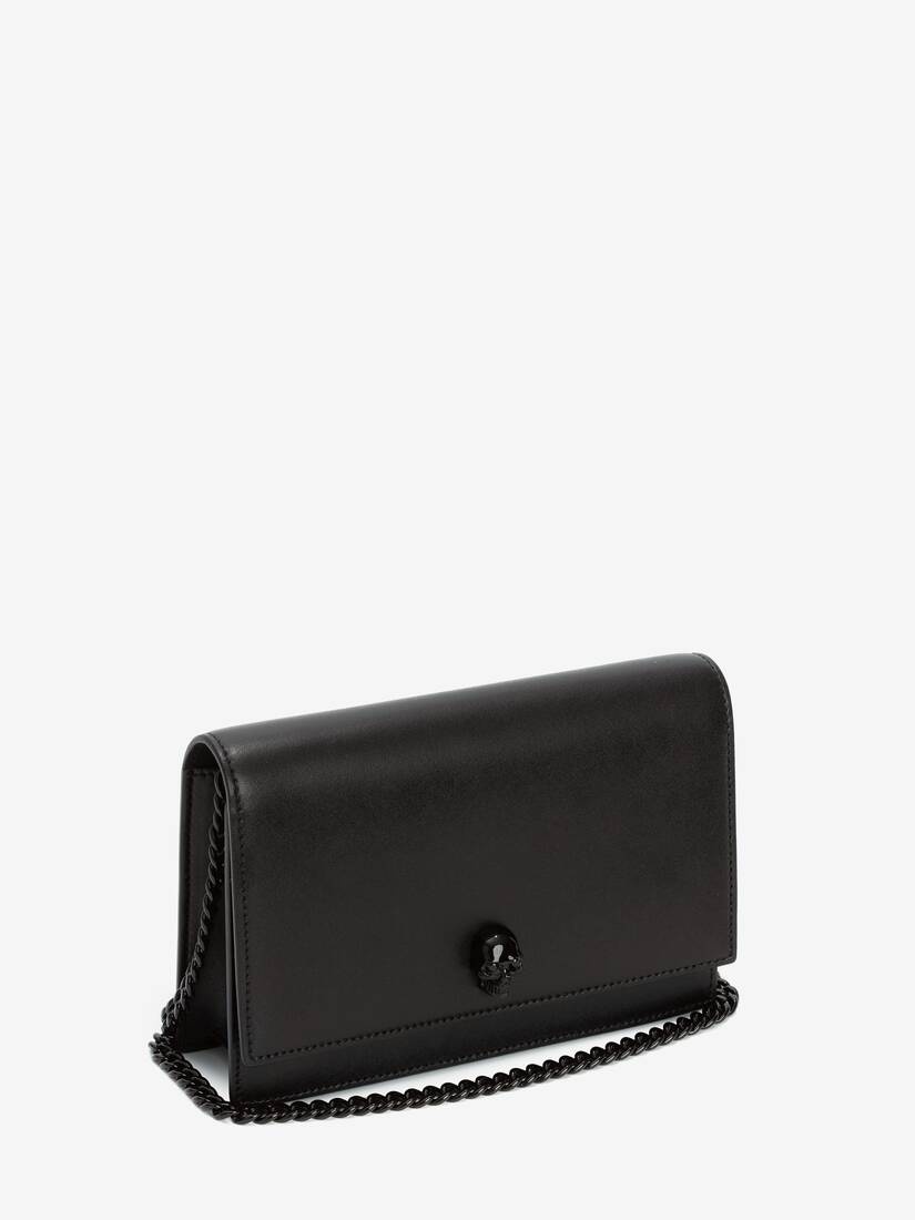 Women's Small Skull Bag in Black - 2